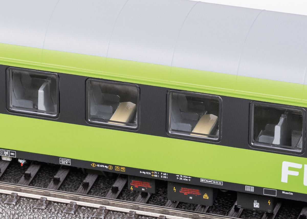 “FlixTrain” Express Train Car Set 1