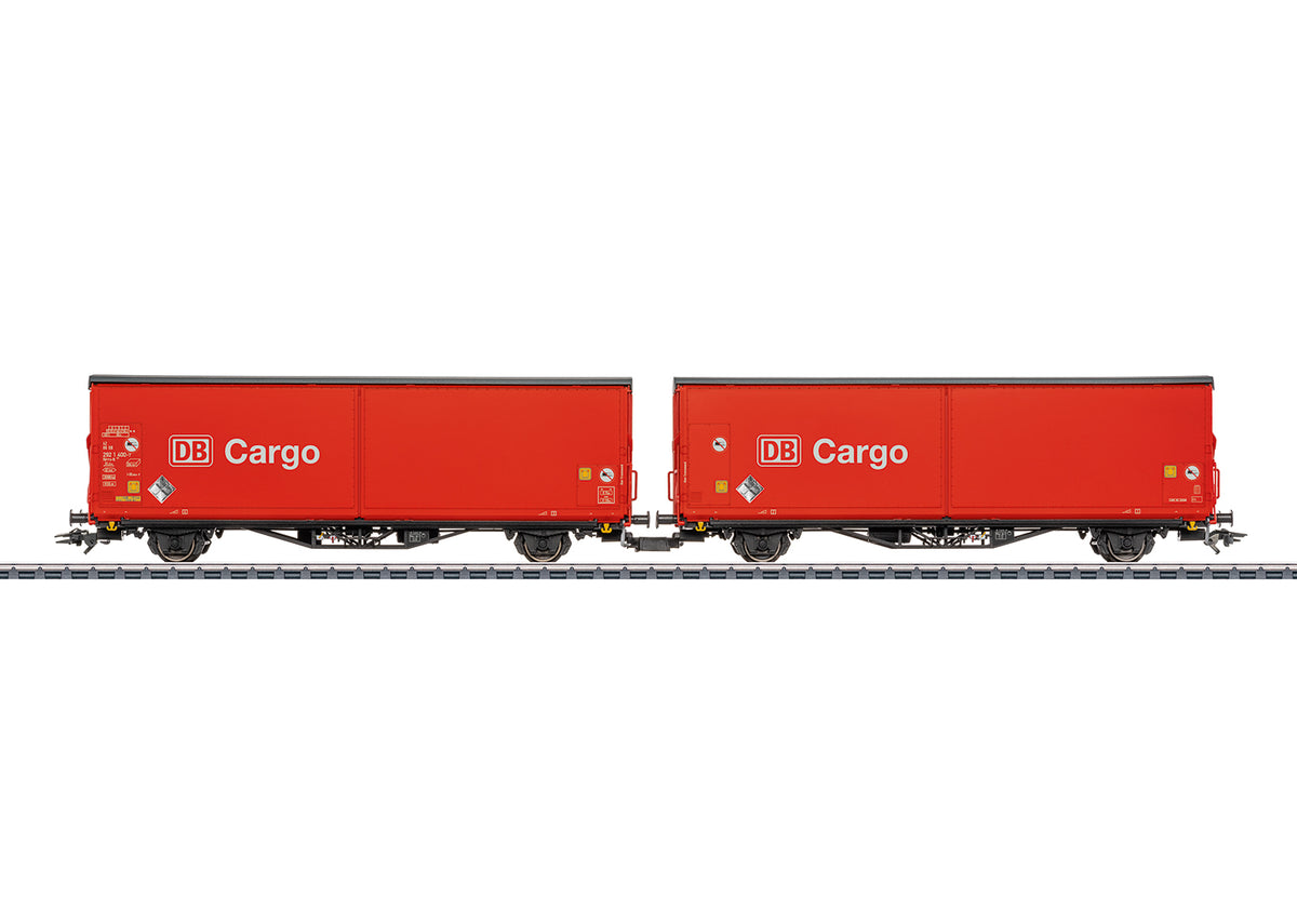 High Capacity Sliding-Wall Cars as a Type Hirrs-tt 325 Double Unit