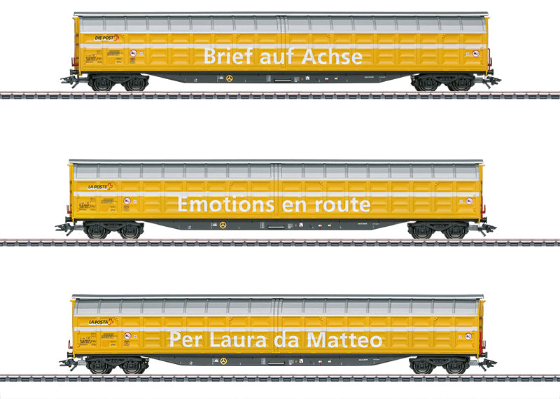 Type Habbiillnss High-Capacity Sliding Wall Boxcar Set