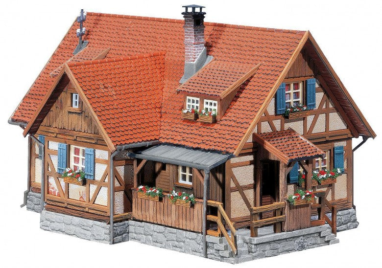 Rural Half-Timbered House