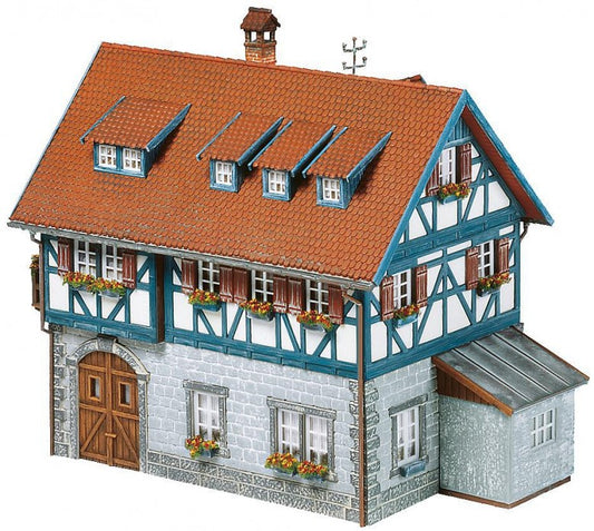 Rural Half-Timbered House