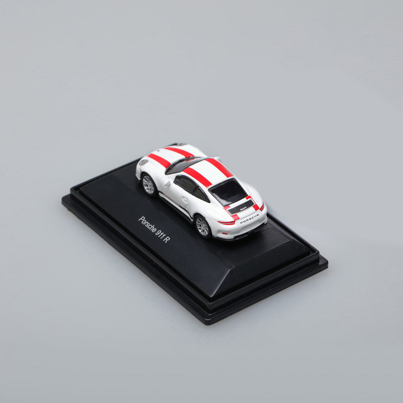 Porsche 911 R White/Red 1:87