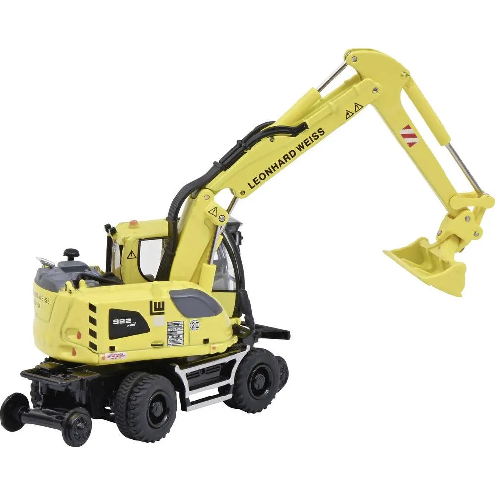 Liebherr A922 Rail Excavator, 1:87