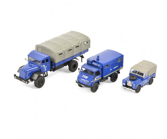 THW Rover, Uni 404, MB 315 3 Set 1:87