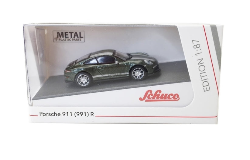 Porsche 911 R Green 1:87