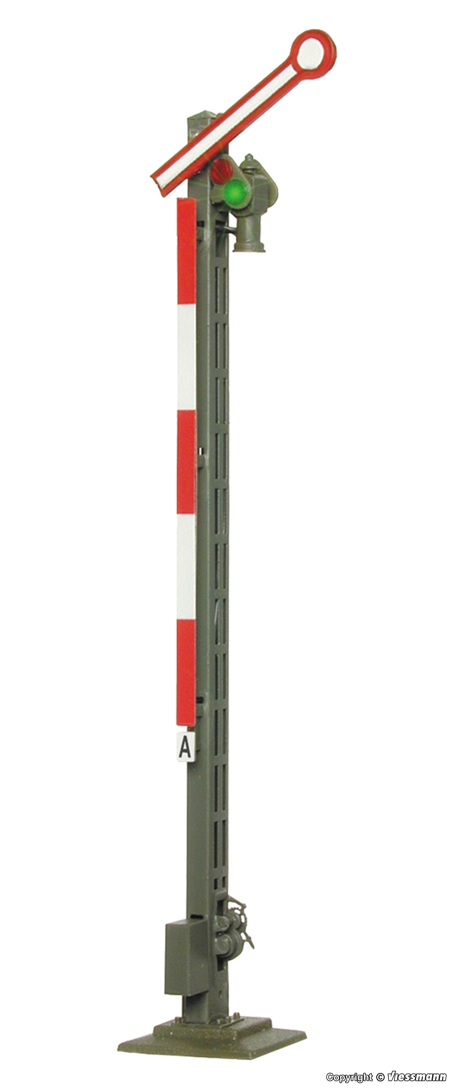 Semaphore Home Signal, Small Mast, Single-arm
