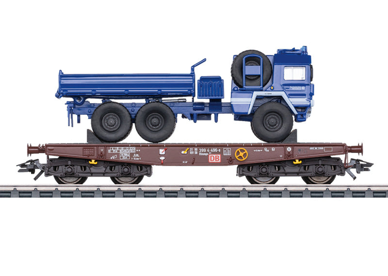 Heavy Vehicle Goods Flat Car Rlmmps 651