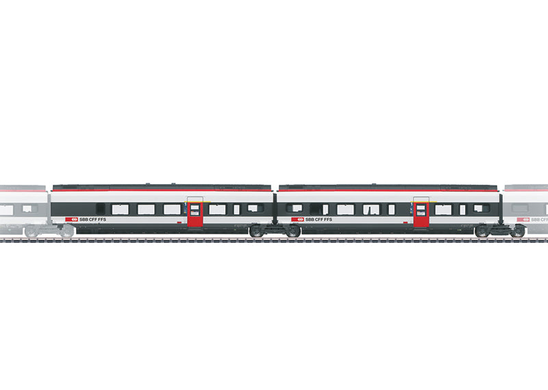 Add-On Car Set 3 for the Class RABe 501 022 Giruno