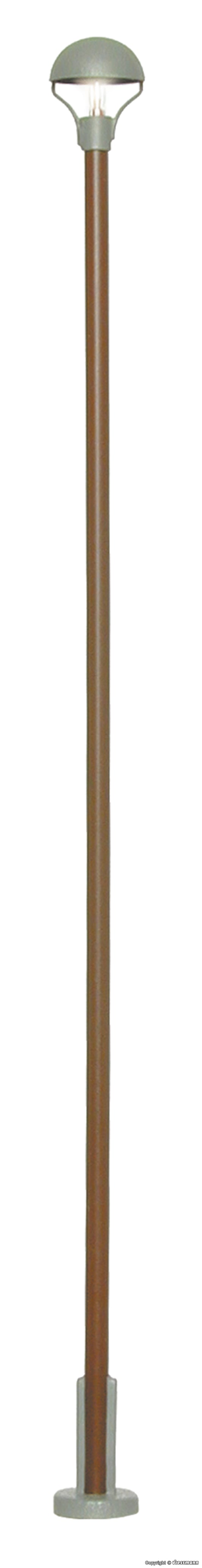 Wood Post Light GDR Reichsbahn, LED Warm-White