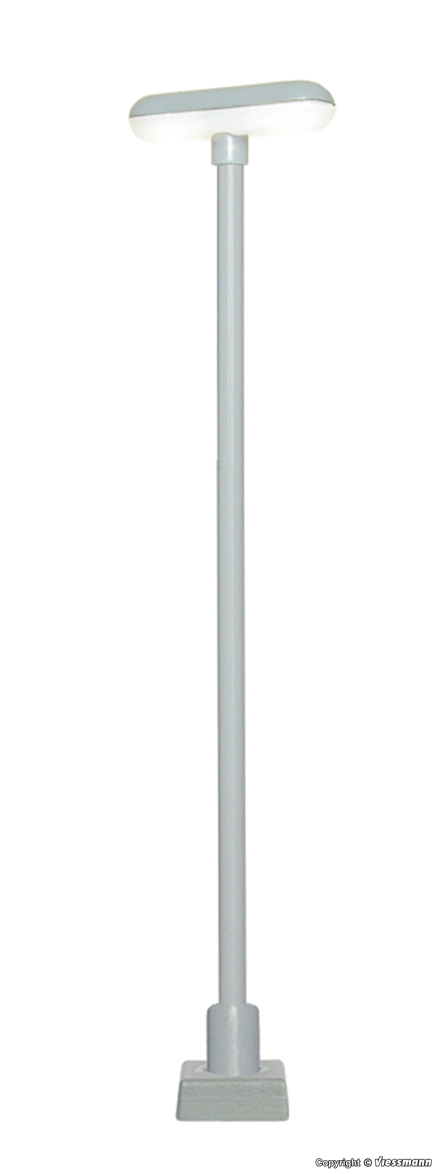 Platform Light with Plug-in Socket, 2 LEDs White