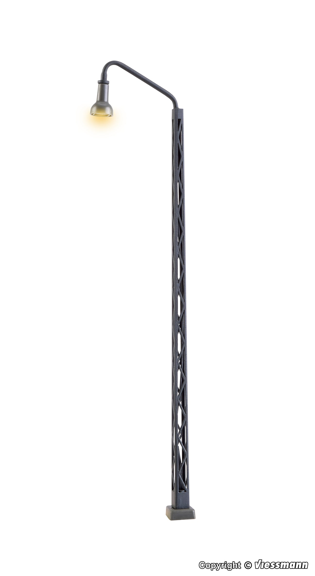 Lattice Mast Light with Plug-in Socket, LED Warm-White