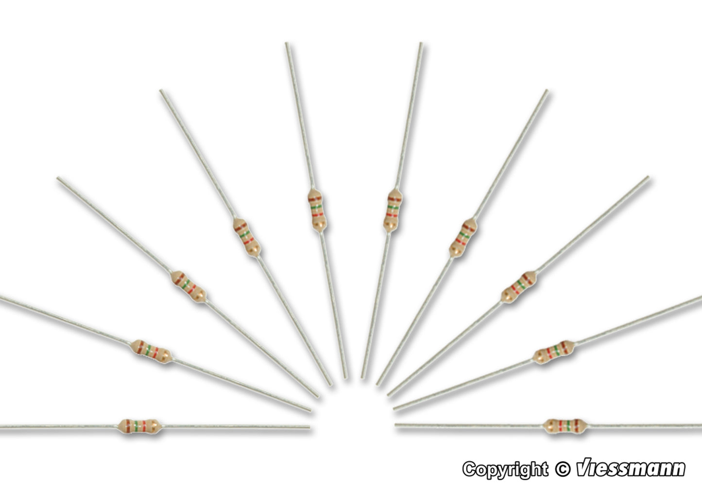 Resistors, 10 pieces