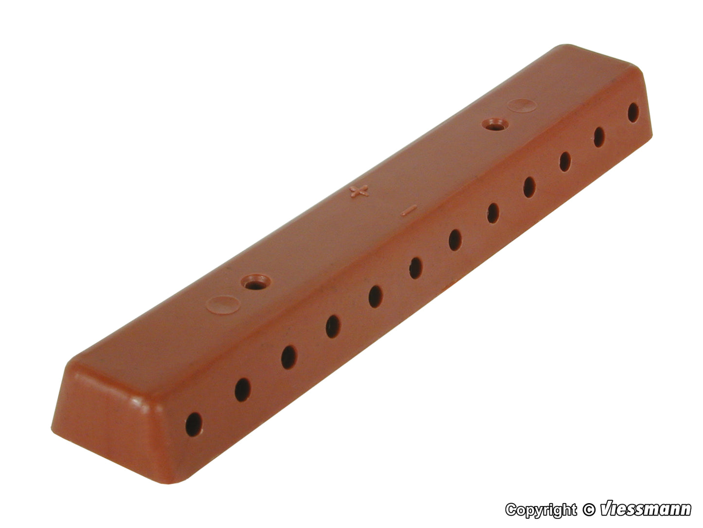 Brown Rail with Screws, 2 Pieces