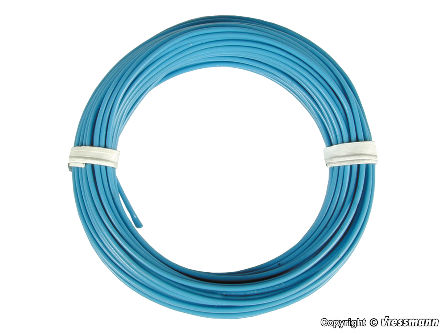 Wire 0.14 mm., Blue, 10 m