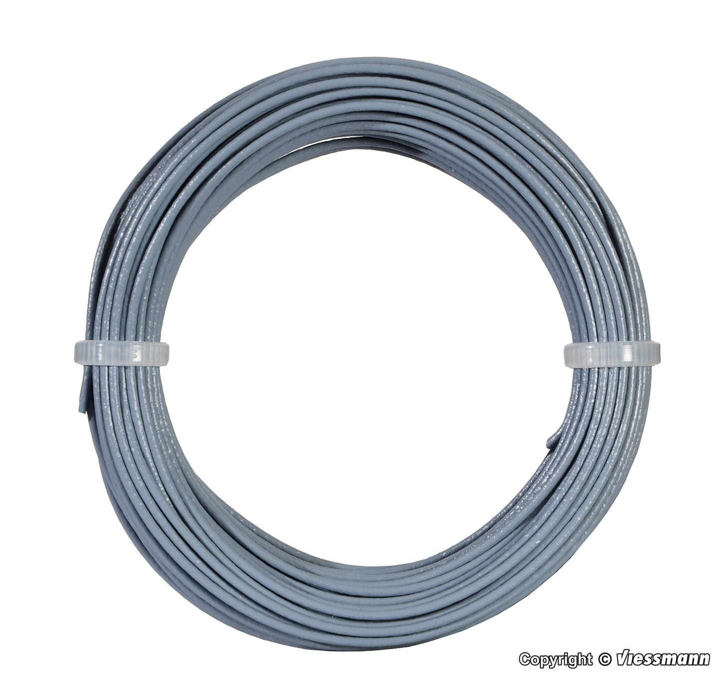 Wire 0.14 mm., Grey, 10 m.