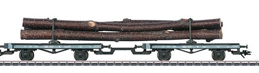 Wooden Log Transport Car for the Class C 5/6 Steam Locomotive Set