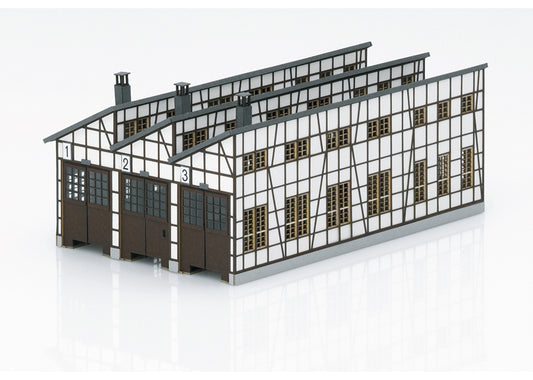 Building Kit of the "Rottweil" Locomotive Shed
