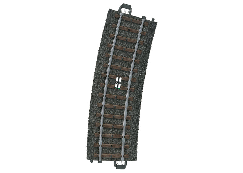 Curved Circuit Track C Track Radius R2 = 437.5 mm / 17-1/4" / 15°