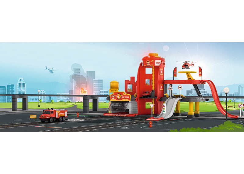 My World Fire Station with Sound and Light function