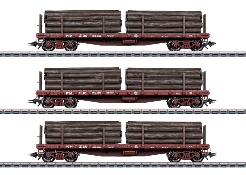 US Flat Stake Car Set