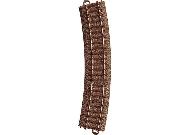 Trix Curved H0 Track Radius 437.5 mm / 17-1/4", Curve 24.3°