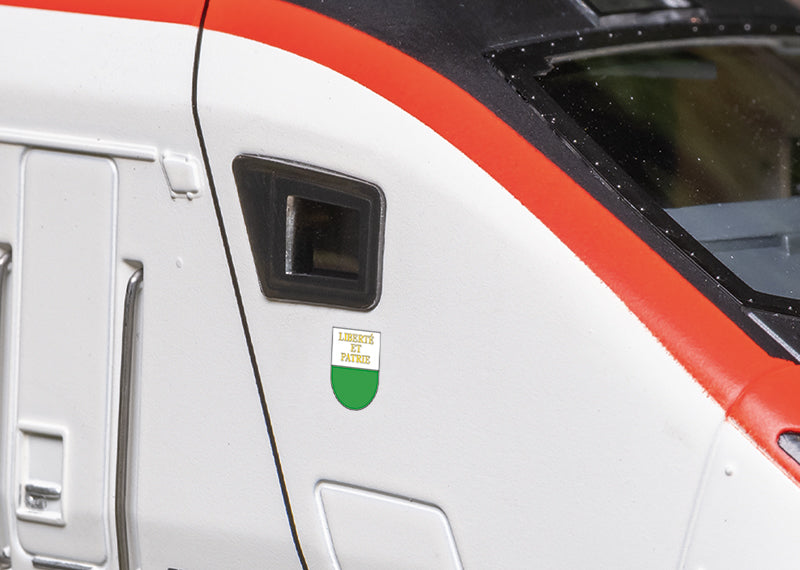 Class RABe 501 Giruno High-Speed Rail Car Train