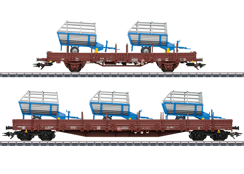 Freight Car Set 2 Farming Implements