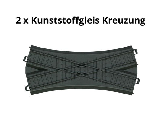 Plastic Track Crossing (Set of 2)