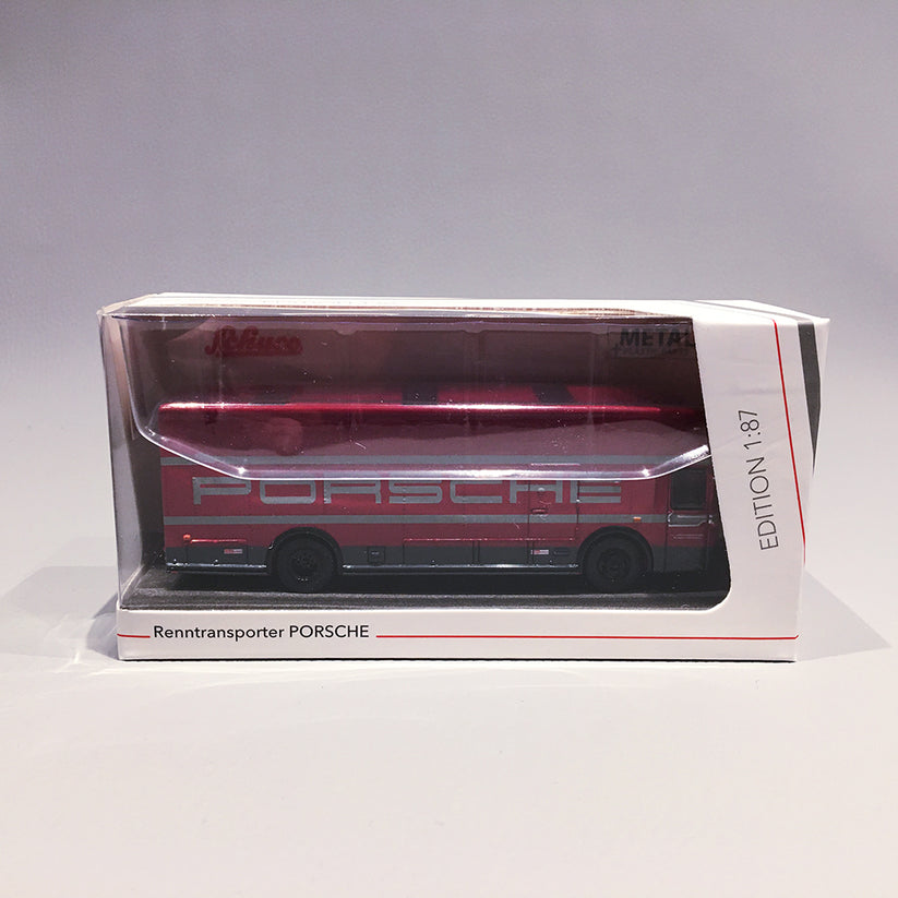 Porsche Racing Transporter Bus 1:87