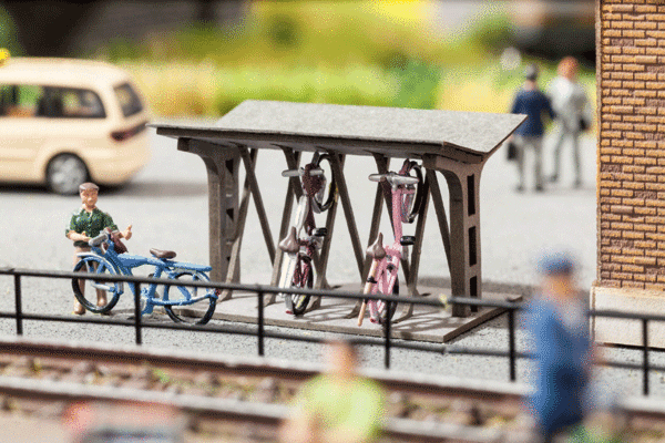 Covered Bicycle Stand/Rack