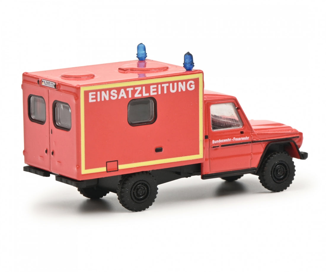 Mercedes-Benz G-Class Fire Brigade Van Red Yellow