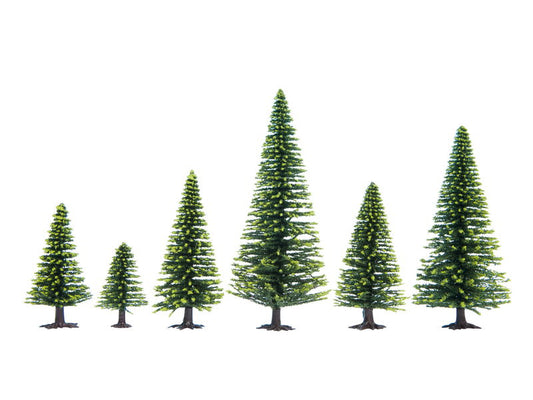 Model Spruce Trees (10 Pack)