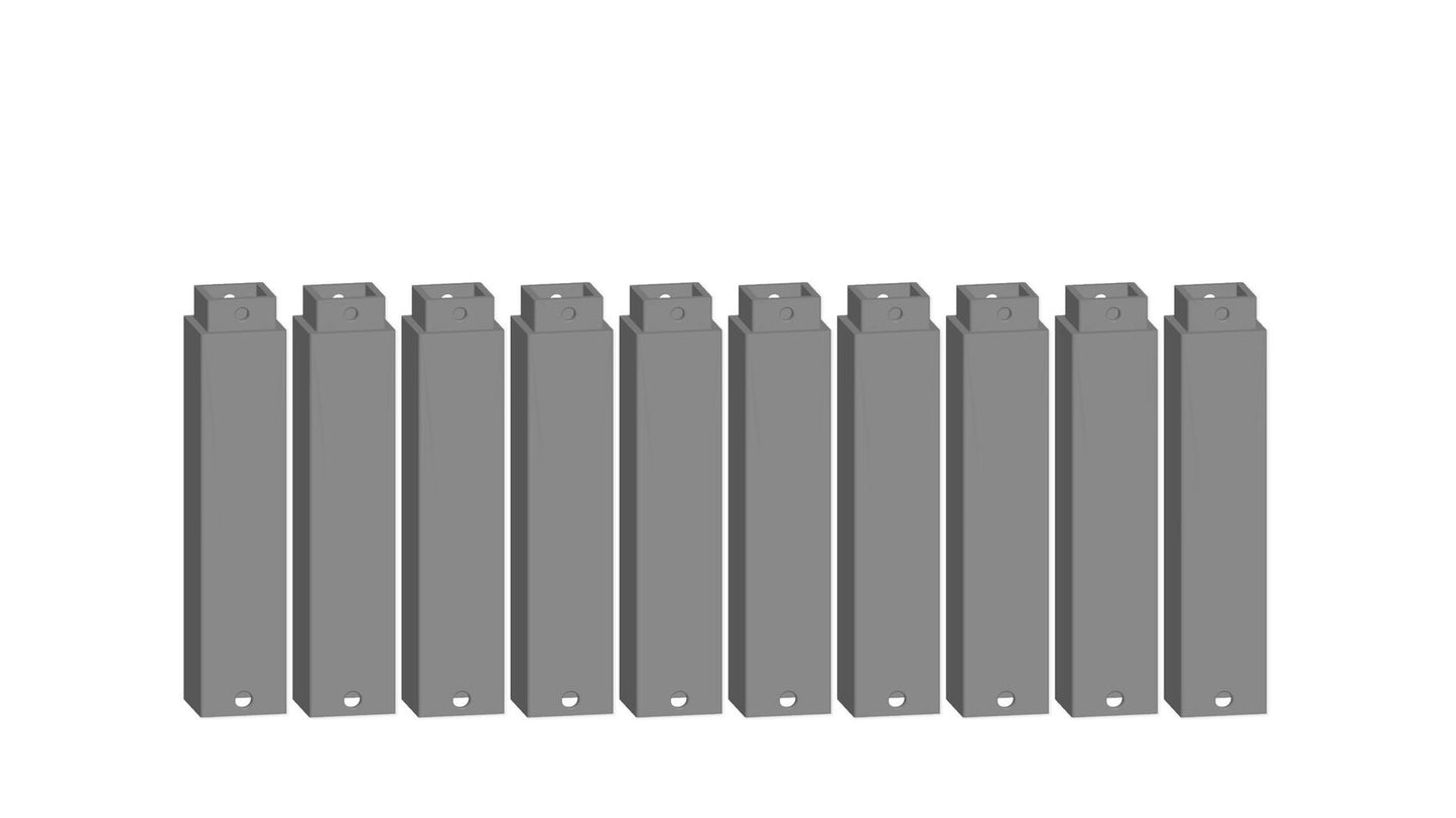 easy TRACK Base Plate, 72.5 mm