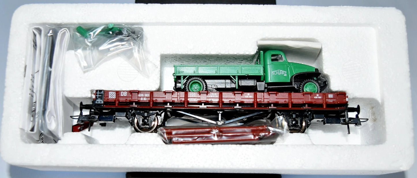Flat Car with Truck