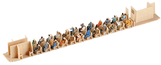 Seated Passengers (36 Figures)
