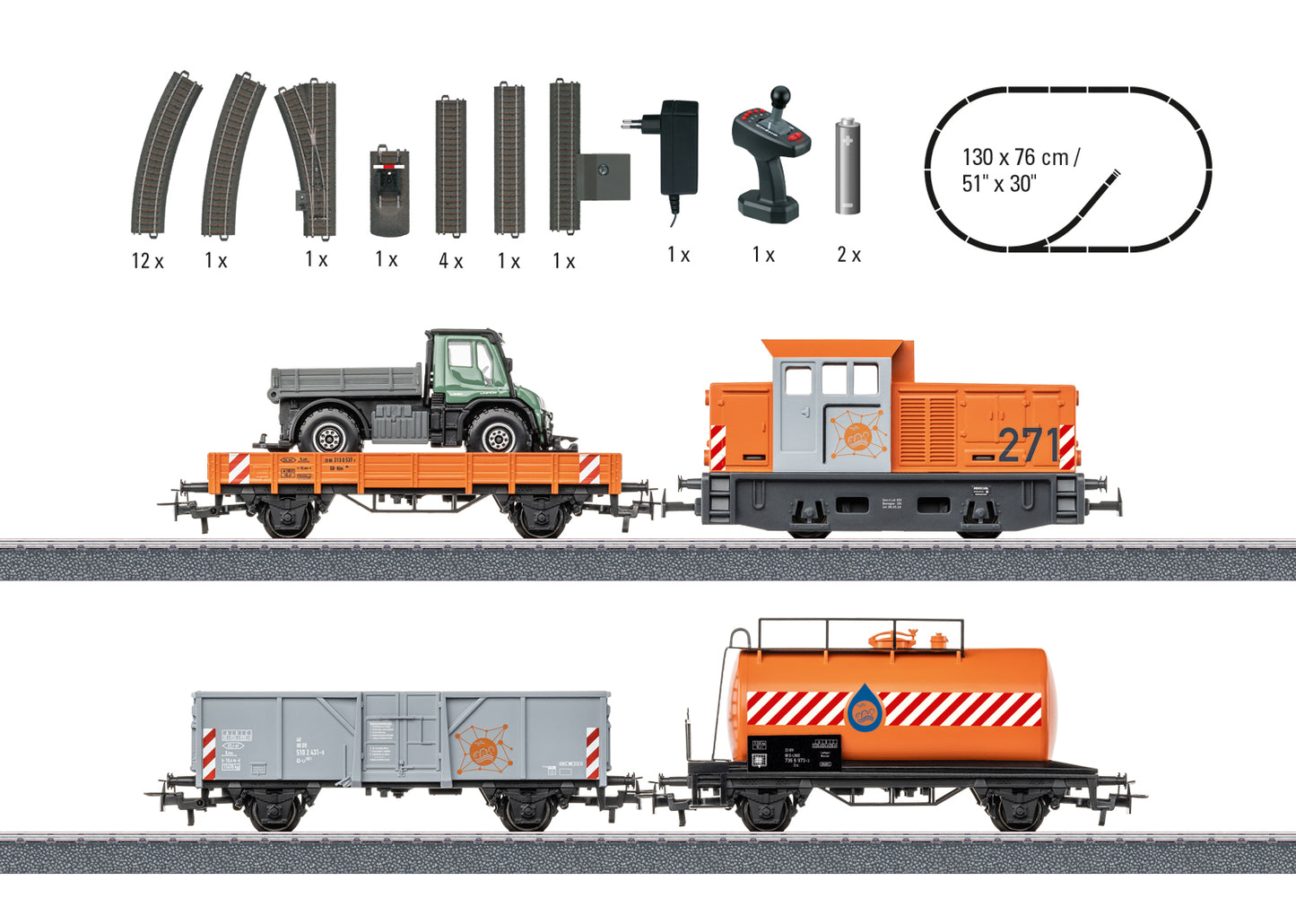 Märklin Start up - "Communal Service" Starter Set