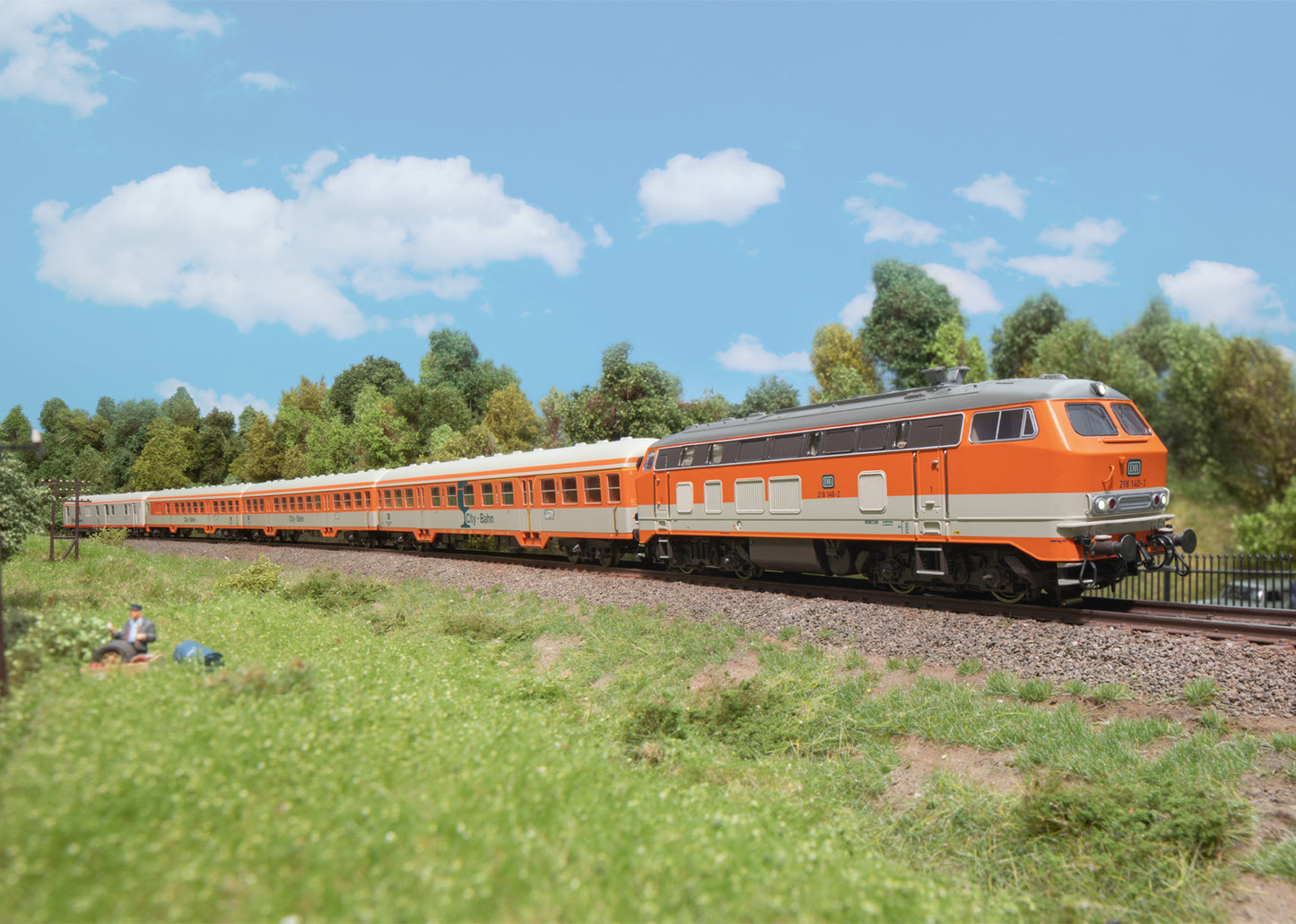 Class 218 Diesel Locomotive