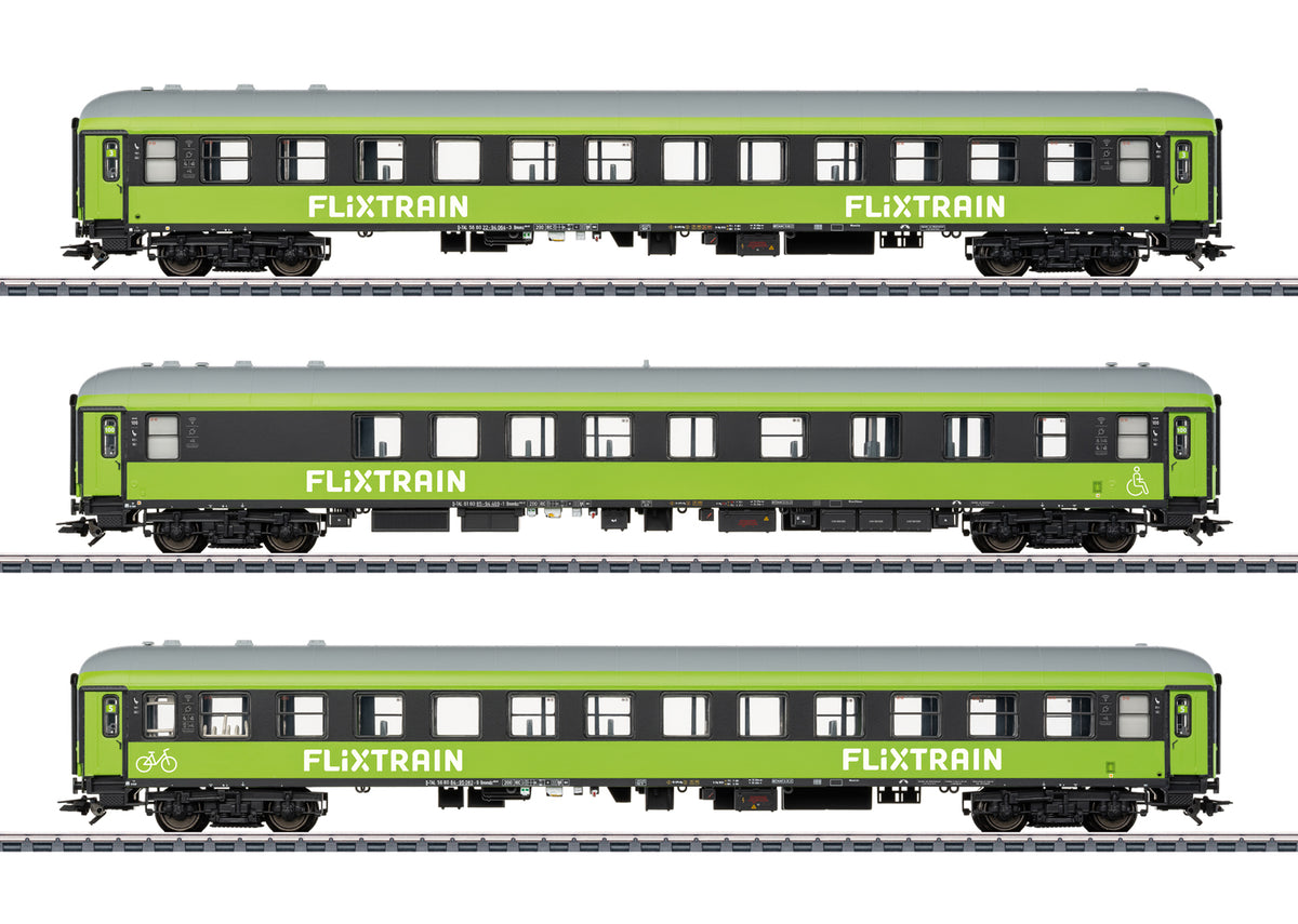 “FlixTrain” Express Train Car Set 1