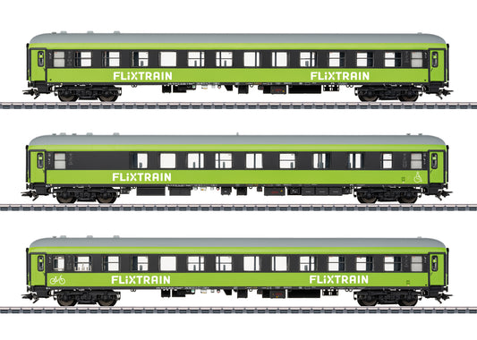 “FlixTrain” Express Train Car Set 1