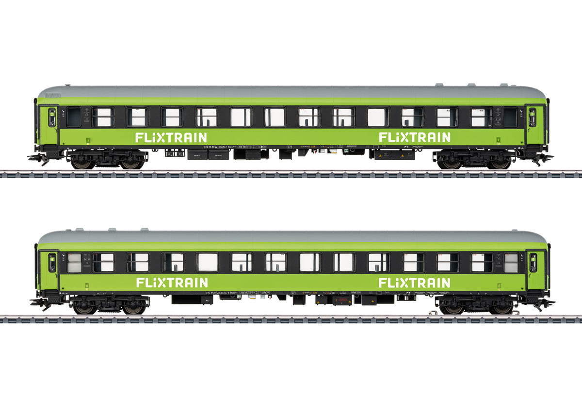“FlixTrain” Express Train Car Set 2