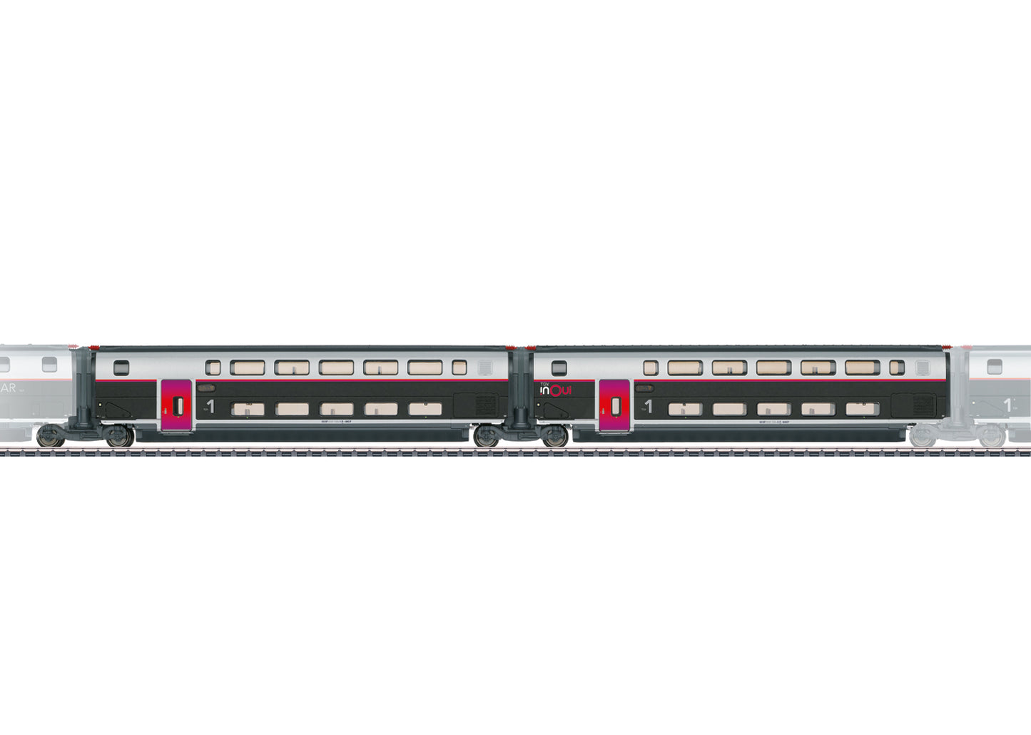 SNCF Add-On Car Set 1 for the TGV INOUI