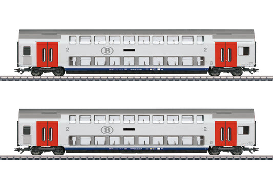 SNCB Bi-Level Car Set