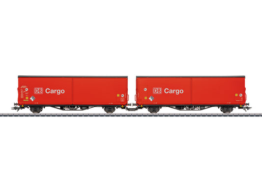 High Capacity Sliding-Wall Cars as a Type Hirrs-tt 325 Double Unit