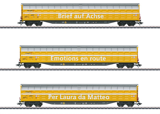 Type Habbiillnss High-Capacity Sliding Wall Boxcar Set