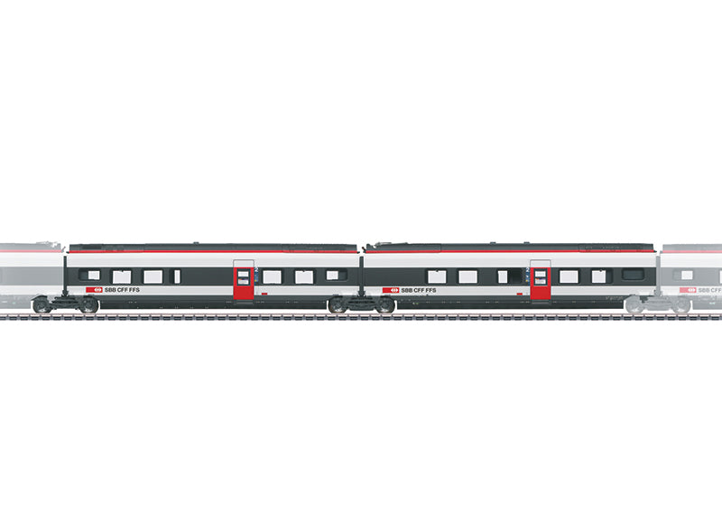 Add-On Car Set 1 for the Class RABe 501 022 Giruno