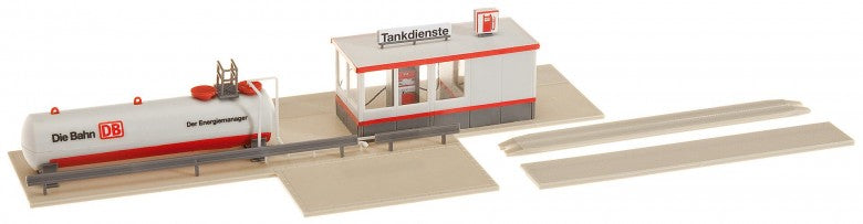 German Railway Service Station