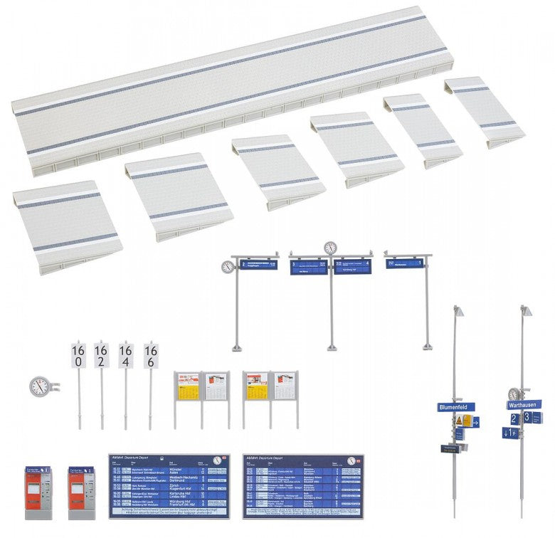 Modern Platform Plate with Accessories