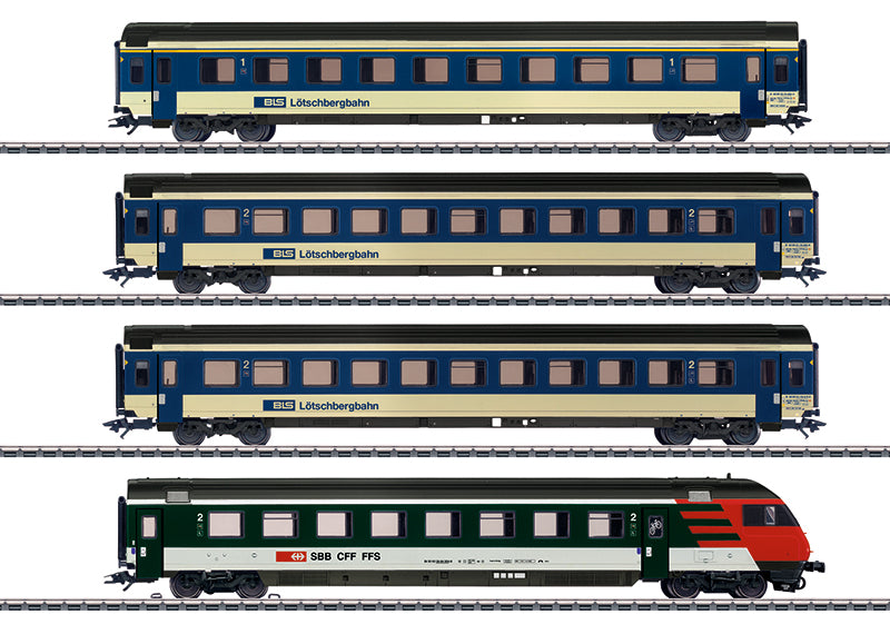 Mark IV Express Train Passenger Car Set