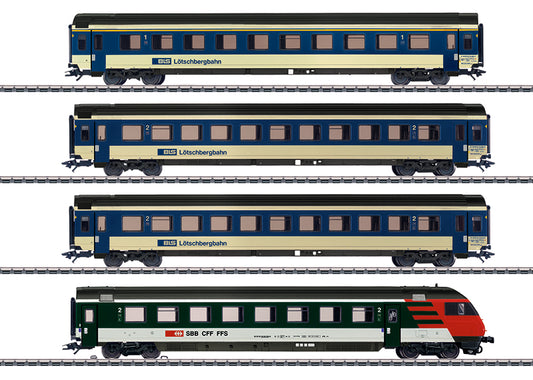 Mark IV Express Train Passenger Car Set