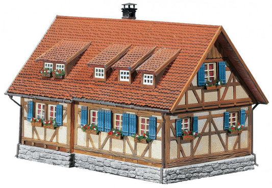 Rural Half-Timbered House